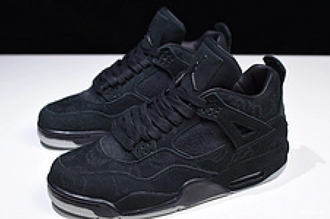 Rep Nike retro 4 black kaws Jordan 001 930155 Air 0807